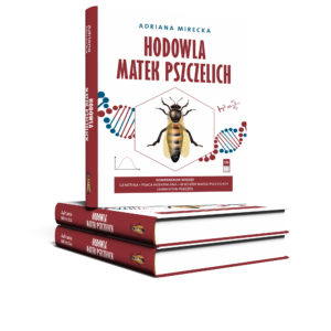 stos książek o hodowli matek pszczelich
